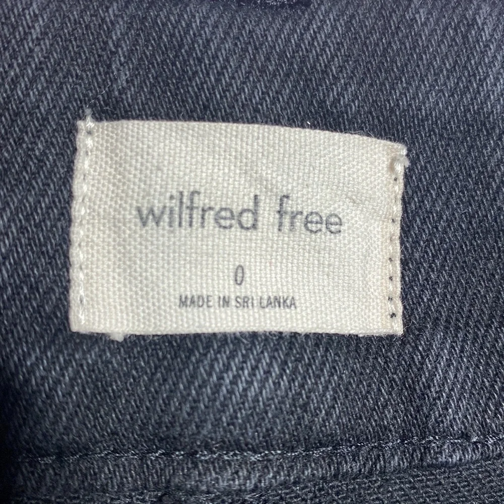Aritzia Wilfred Modern Cargo Utility High Waisted Pockets Black Pant Size 0 - Picture 8 of 10